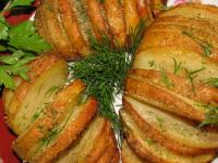 Гармошки из картошки 