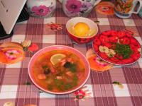Солянка мясная сборная.