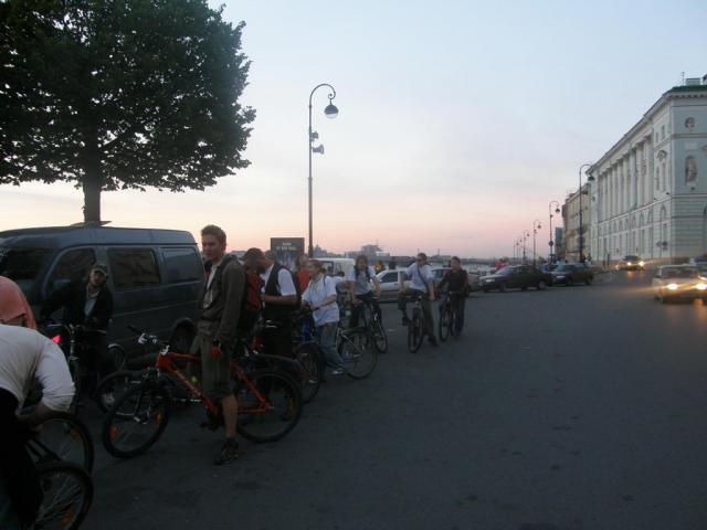Gentoo White Nights. Возле Эрмитажа.