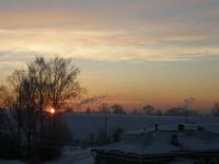 Белозерск. Закат.