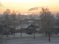 Белозерск. Зима. Вечер.