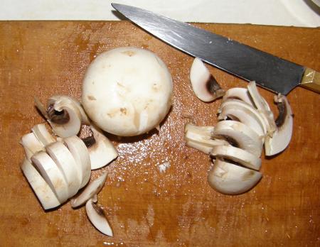Жаркое из курицы с грибами - фоторецепт